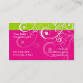 PixDezinesパールスワスタイリッシュール 名刺 (裏面)