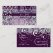 PixDezinesパールスワスタイリッシュール 名刺 (正面/裏面)