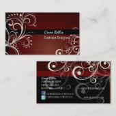 PixDezinesパールスワスタイリッシュール 名刺 (正面/裏面)