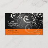 PixDezinesパールスワスタイリッシュール 名刺 (裏面)