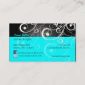 PixDezinesパールスワスタイリッシュール 名刺 (裏面)