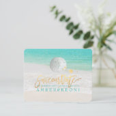 PixDezinesビーチ/海/Starfish/Save the Date セーブザデート (スタンド正面)