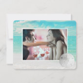 PixDezinesビーチ/海/Starfish/Save the Date セーブザデート (裏面)