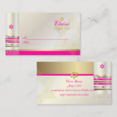 PixDezinesピンクタリット（ユダヤ教の）バル・ミツバー座席表 プレイスカード (正面/裏面)