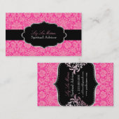 PixDezinesピンクデジリエダマスク/DIYカラー 名刺 (正面/裏面)