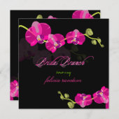 PixDezinesピンクラン/ブライダルブランチ/ディーカラー！ 招待状 (正面/裏面)