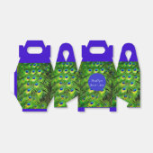 PixDezinesピーコックフェザー/ディーアカントカラー フェイバーボックス (折り畳みなし)