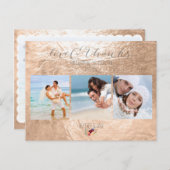 PixDezinesフェイクシャンパンフォイル/写真/感謝していユーザ ポストカード (正面/裏面)