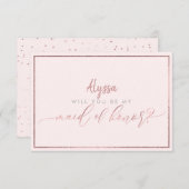 PixDezinesフェイクバラ金ゴールドがMaidに 招待状 (正面/裏面)