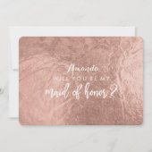 PixDezinesフェイクバラ金ゴールドは…… Maidになります。 招待状 (正面)