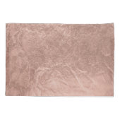 PixDezinesフェイクバラ金ゴールド/Mr/Mrs 枕カバー (裏面-左)