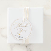 PixDezinesフェイク金ゴールドルクス書道ありがとう フェイバータグ (インサイチュ)