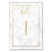PixDezinesフェイク金ゴールド/テーブルNo 1+/大理石 テーブルナンバー (裏面)