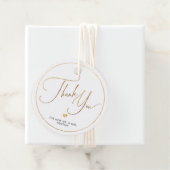 PixDezinesフェイク金ゴールドLuxe書道ありがとうFa フェイバータグ (インサイチュ)