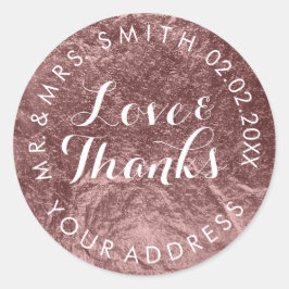 PixDezinesフォイルフェイク、ブロンズ ラウンドシール