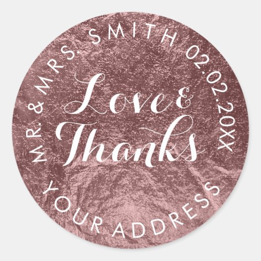 PixDezinesフォイルフェイク、ブロンズ ラウンドシール (正面)