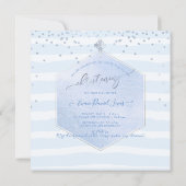 PixDezinesフォト《キリスト教》洗礼式や命名式水彩DIYカラー 招待状 (裏面)