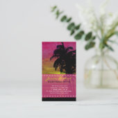 PixDezinesフラサンセット 名刺 (スタンド正面)