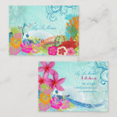 PixDezinesフラ波 名刺 (正面/裏面)