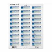 PixDezinesフラwave/プルメリア/starfish ラベル (フルシート)