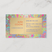 PixDezinesフローラボーホ 名刺 (裏面)