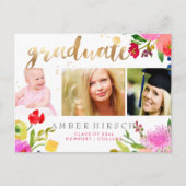 PixDezinesフローラ水彩大学院の写真 案内ポストカード (正面)