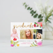 PixDezinesフローラ水彩大学院の写真 案内ポストカード (スタンド正面)