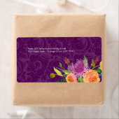 PixDezinesフローラ水彩/ランヌカルス/DIYcolor ラベル (インサイチュ)