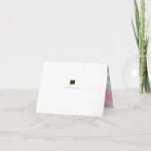 PixDezinesフローラ水彩/Be My Brides Maid 招待状 (裏面)