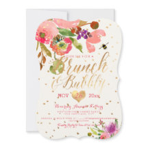 PixDezinesフローラWatercolor Brunch+Bubbly