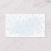 PixDezinesブックリクエスト青い水のカラーエンクロージャ エンクロージャーカード (裏面)