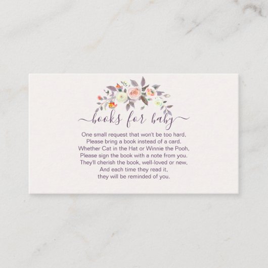 PixDezinesブックリクエスト、パステルガーデンバラ エンクロージャーカード (正面)