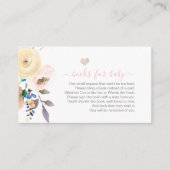 PixDezinesブックリクエスト、パステルガーデンバラ エンクロージャーカード (正面)