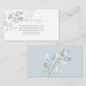 PixDezinesブックリクエスト、赤面ガムEucalyptus Encl エンクロージャーカード (正面/裏面)