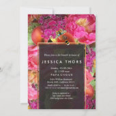 PixDezinesブライダルブルンチプオーニー/カラリリー 招待状 (裏面)