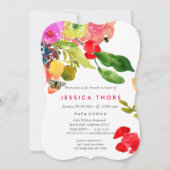 PixDezinesブライダルブルンチランヌカルス/DIYバックグランデ 招待状 (裏面)