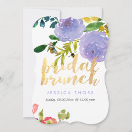 PixDezinesブライダルBrunch Ranunculus/DIY Bckgrnd 招待状