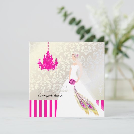 PixDezinesブライド2 B 招待状 (スタンド正面)