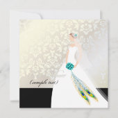 PixDezinesブライド2 B 招待状 (正面)