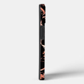 PixDezinesブラックマーブルローズフェイクゴールドベインズケース Case-Mate iPhoneケース (裏面 / 右)