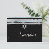 PixDezinesブルーフェイク/シルバー/ストライプ披露宴 (スタンド正面)