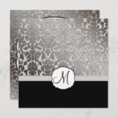 PixDezinesプラチナダマスク/DIYcolors 招待状 (正面/裏面)