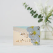 PixDezinesプルメリアLeis Wishes +アドバイスカード アドバイスカード (スタンド正面)