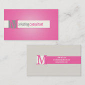 PixDezinesプレーン/ダイカラーをスナップで展開… 名刺 (正面/裏面)