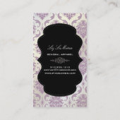 PixDezinesベンドームダマスク 名刺 (裏面)