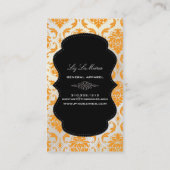 PixDezinesベンドームダマスク 名刺 (裏面)