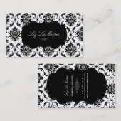 PixDezinesベンドームダマスク 名刺 (正面/裏面)