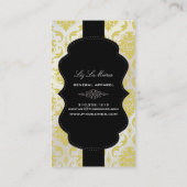 PixDezinesベンドームダマスク 名刺 (裏面)