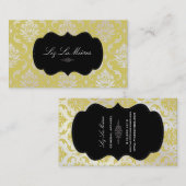 PixDezinesベンドームダマスク 名刺 (正面/裏面)