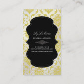 PixDezinesベンドームダマスク 名刺 (裏面)